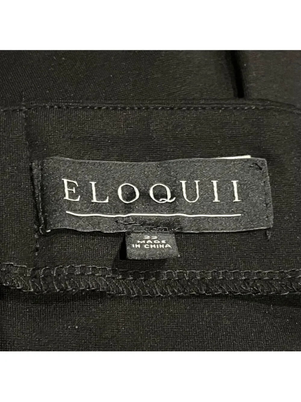 Eloquii Colorblock Column Skirt - Size 22